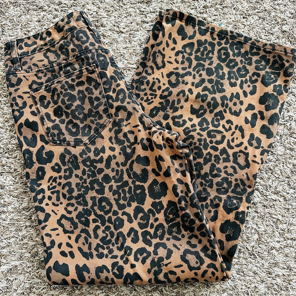 Leopard Print Pants